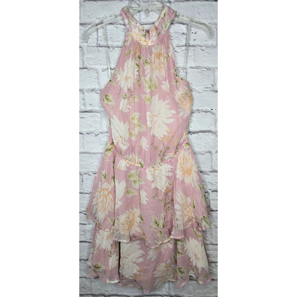 Revolve Yumi Kim Meghan Dress in Wayfarer Pink floral tiered Dress XL. - Picture 3 of 10